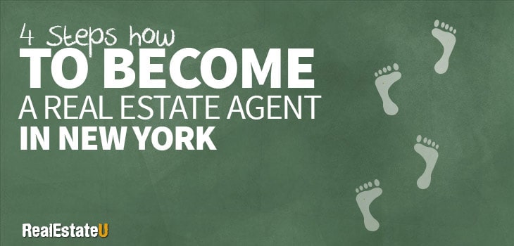 4 steps to become a realtor in New York.