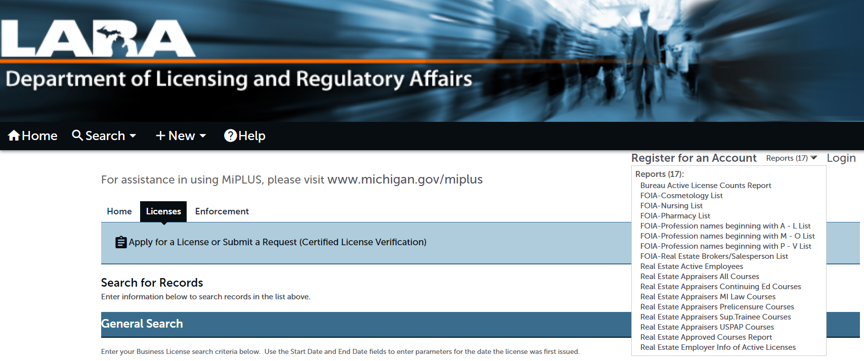 View approved prelicensure course providers by the Michigan Licensing and Regulatory Affairs.