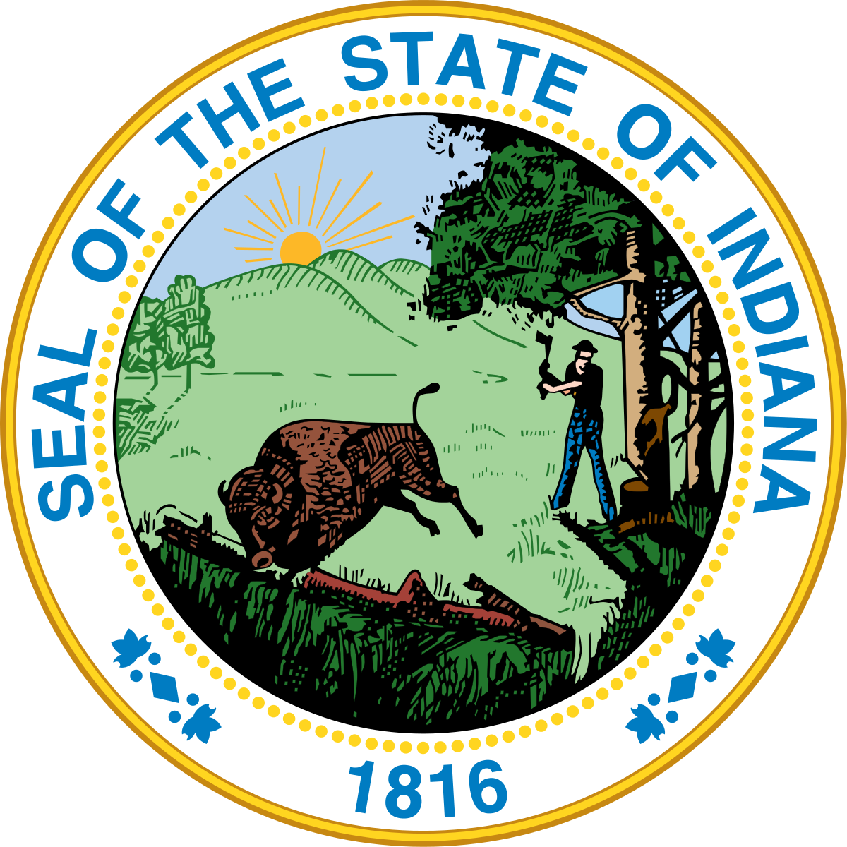 Indiana Seal.