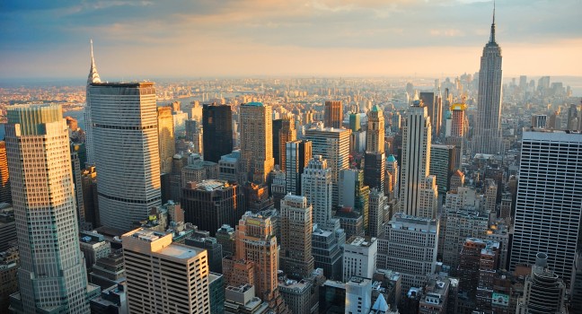 NY skyline.